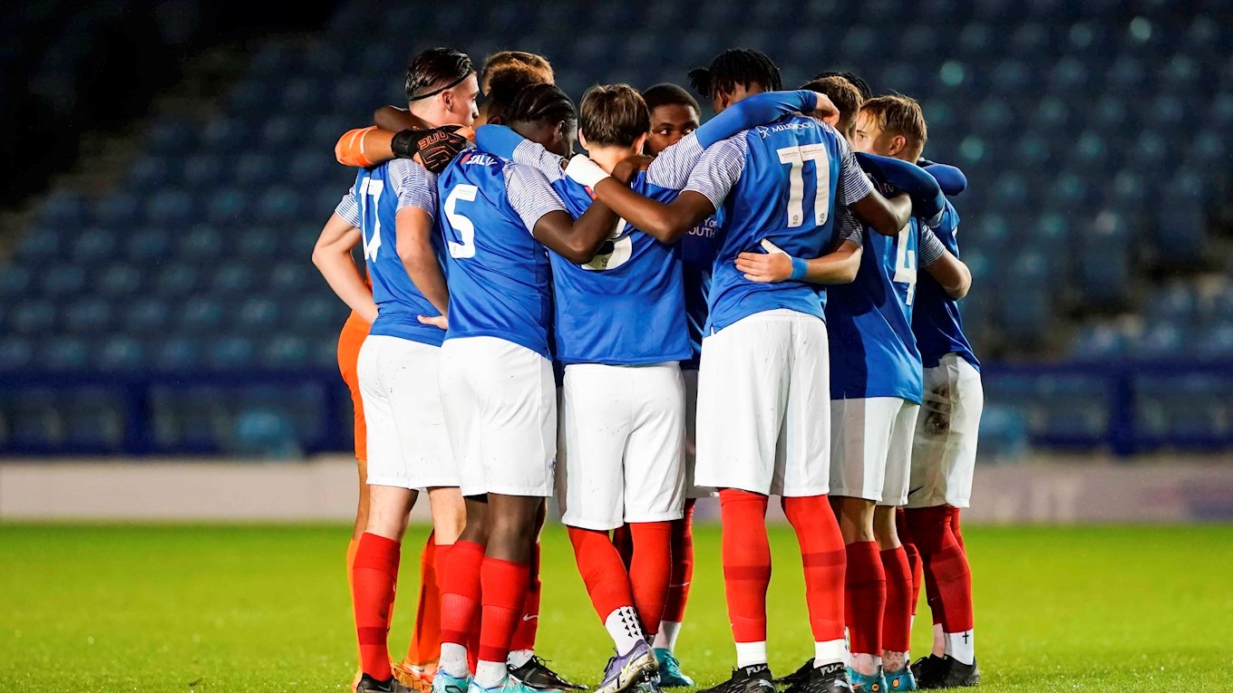 Pompey prepare to face Three Bridges at Fratton Park in the FA Youth Cup
