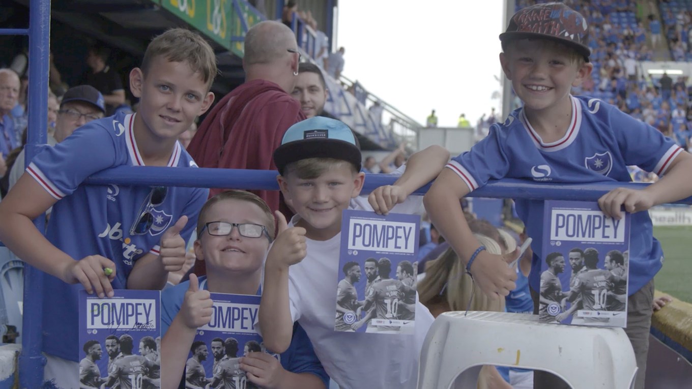Pompey fans