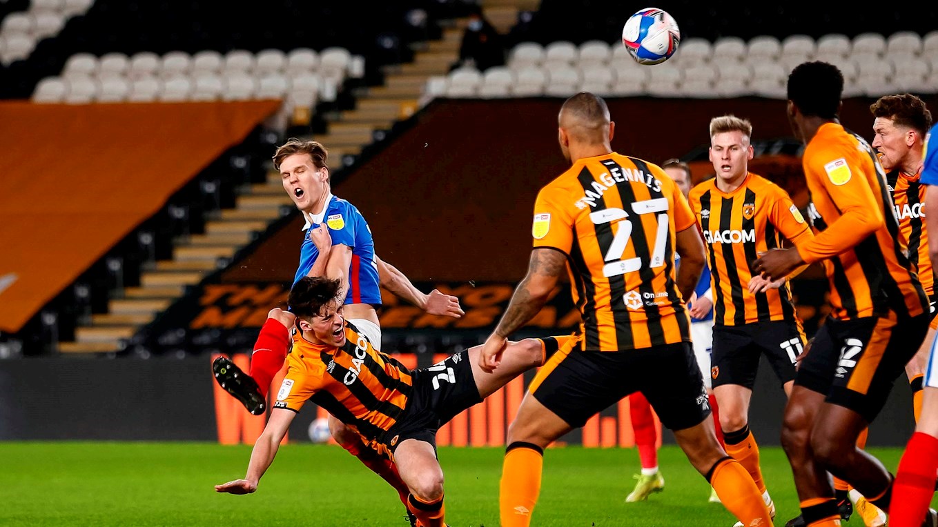 Pompey take the lead at Hull