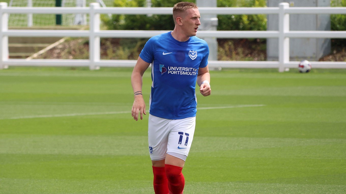 Ronan Curtis in action for Pompey at Bristol City