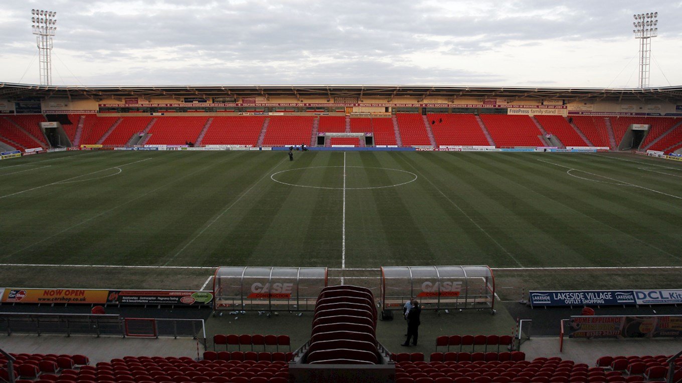 The Keepmoat Stadium, home of Doncaster Rovers
