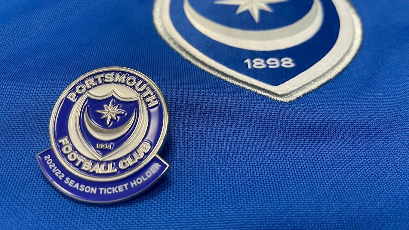 Pompey pin badges
