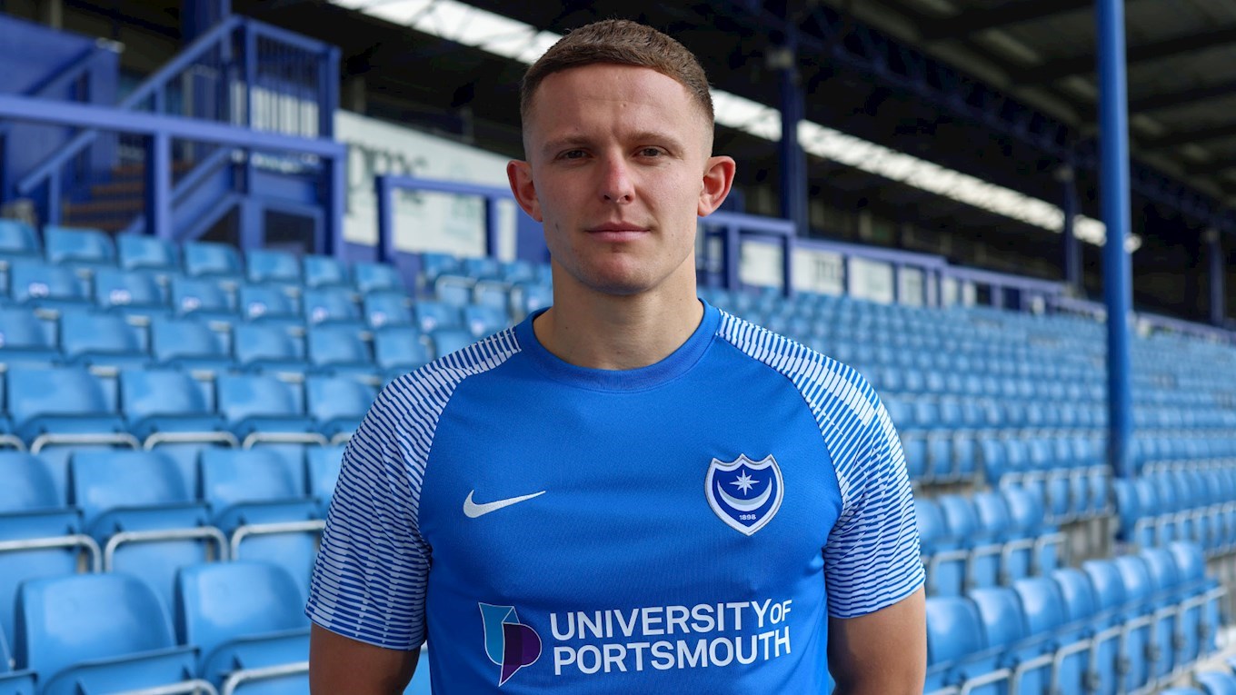 Colby Bishop signs for Pompey