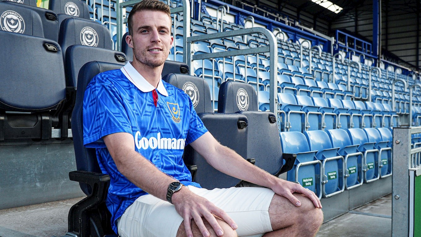 Conor Shaughnessy signs for Pompey