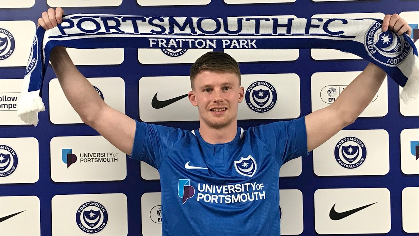 Andy Cannon signs for Pompey
