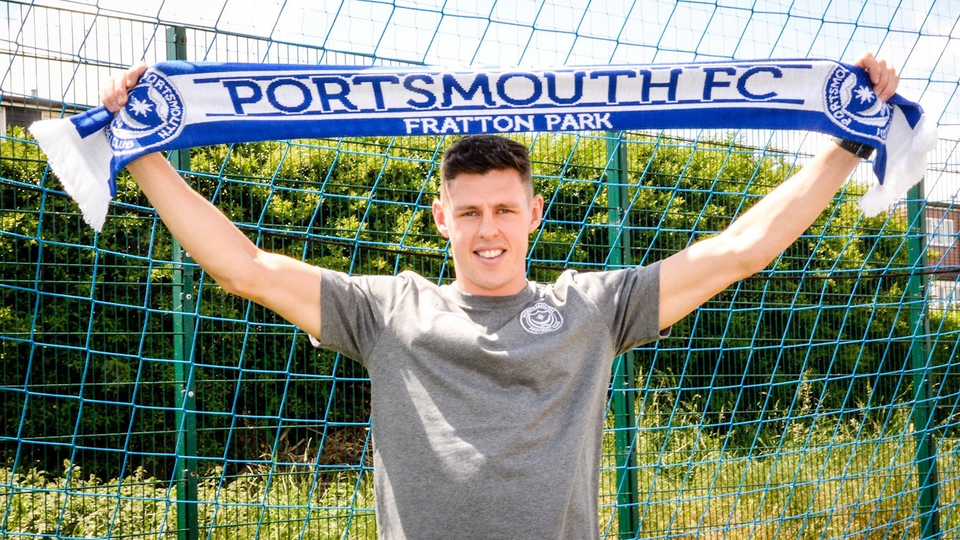 James Bolton signs for Pompey