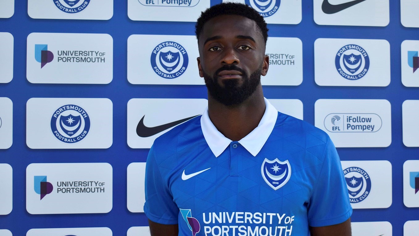 Jordy Hiwula signs for Pompey