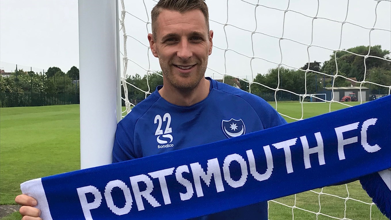 Lee Brown signs for Pompey