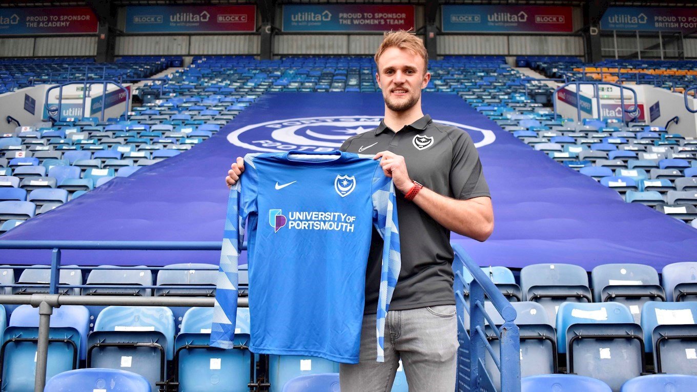 Lewis Ward signs for Pompey
