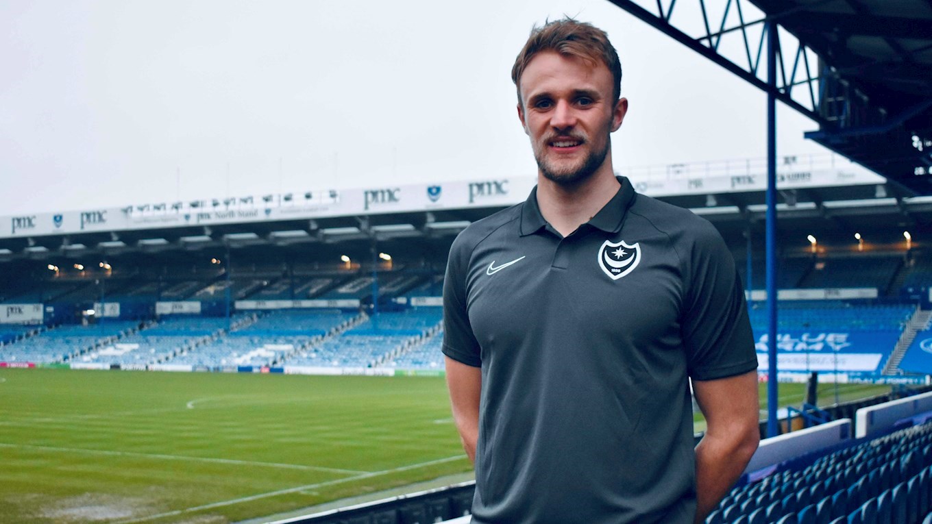 Lewis Ward signs for Pompey