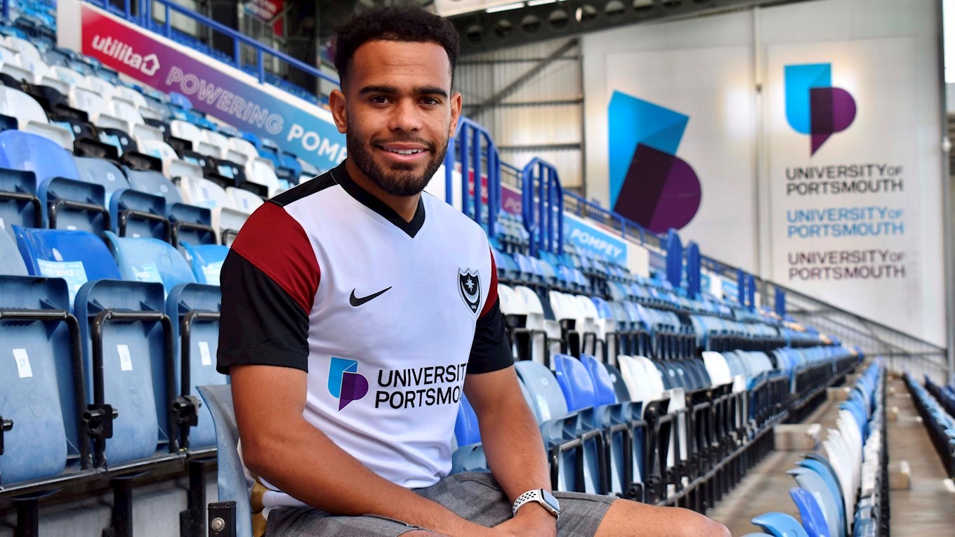 Louis Thompson signs for Pompey