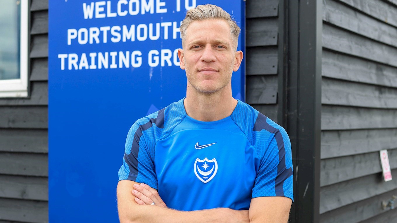 Michael Morrison signs for Pompey