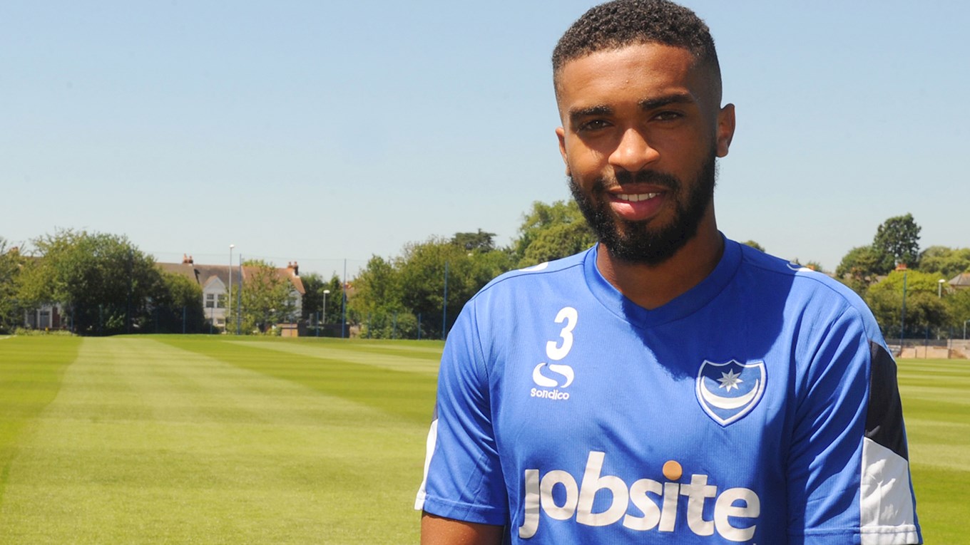 Tareiq Holmes-Dennis signs for Pompey