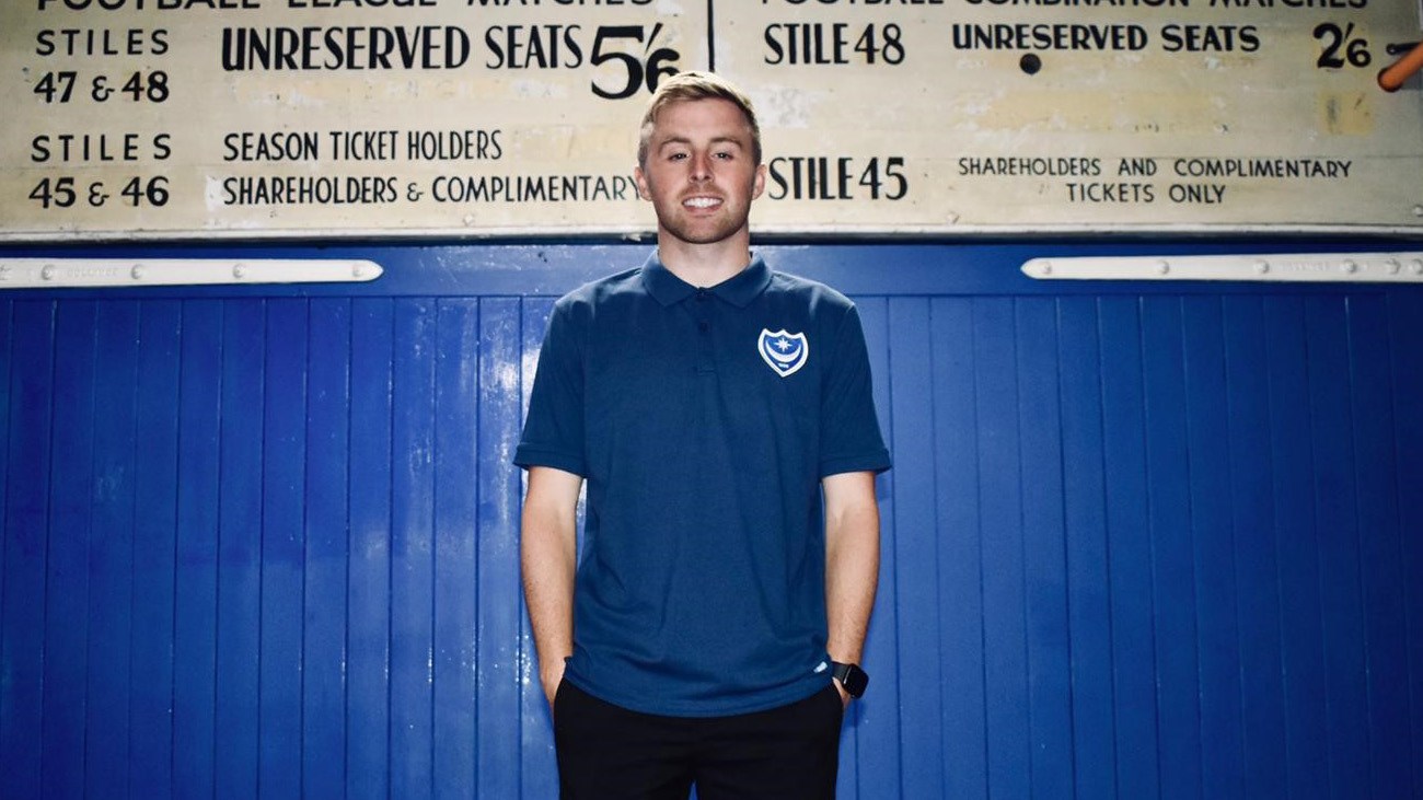 Joe Morrell signs for Pompey