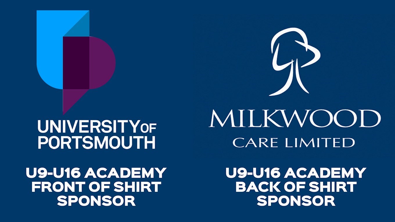 Pompey Academy sponsors