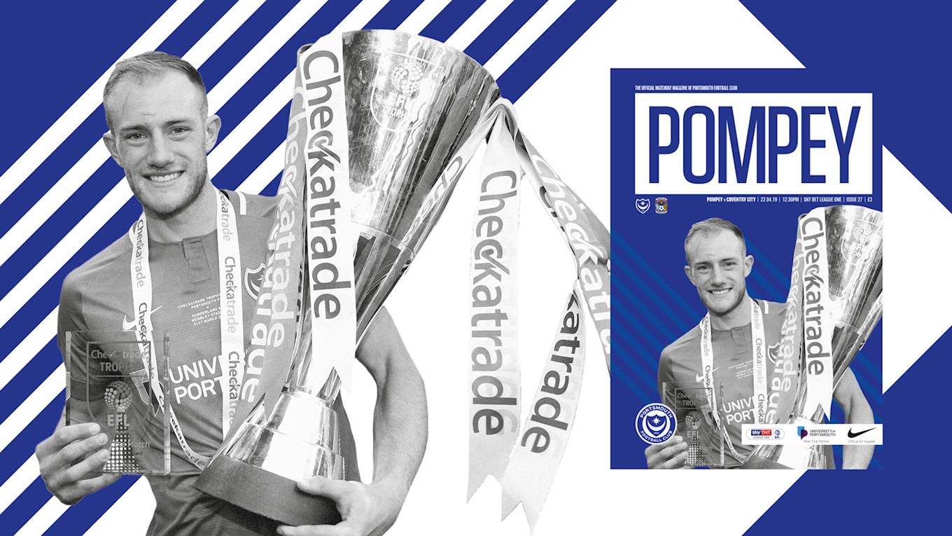Pompey v Coventry programme