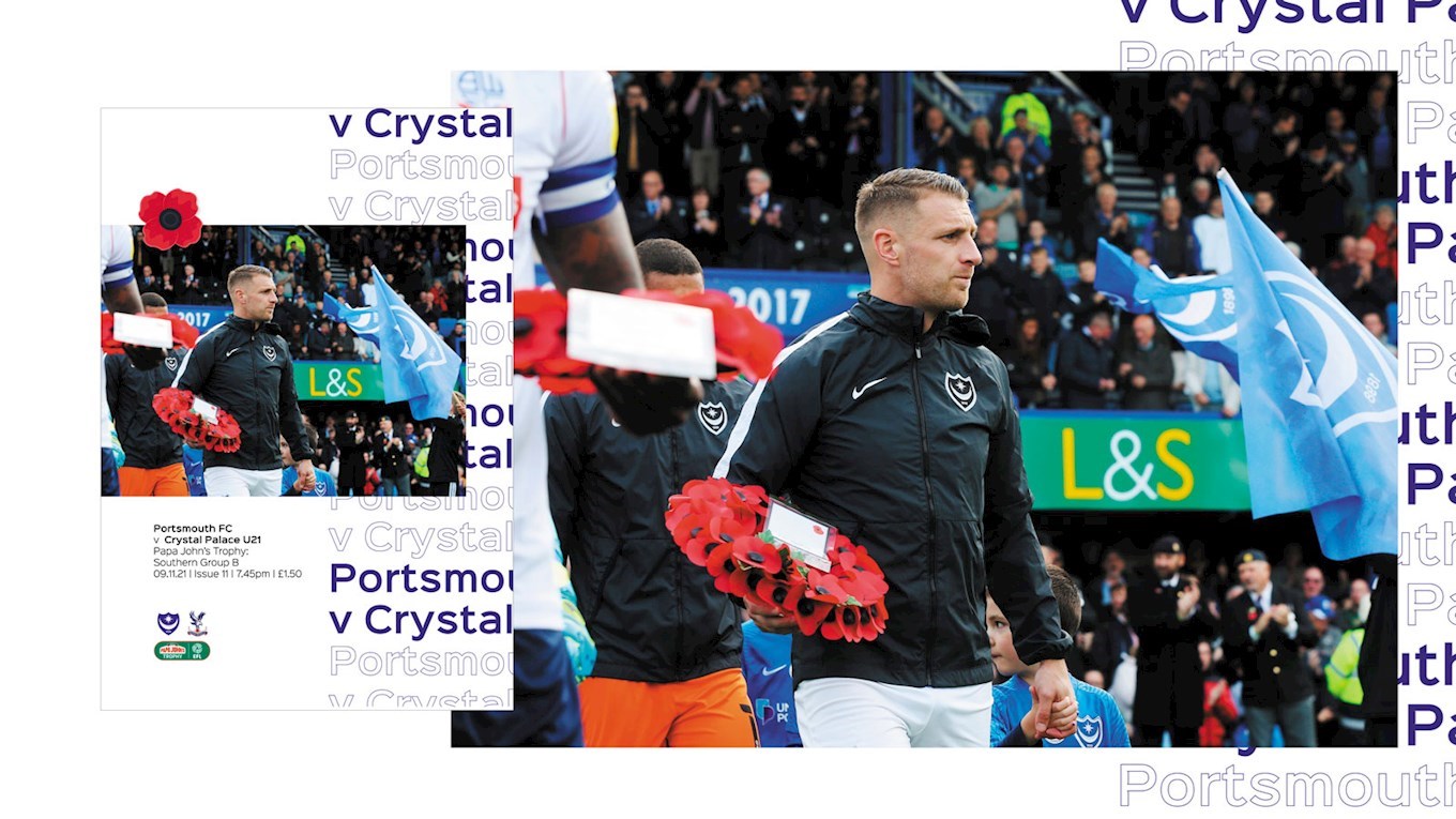 Pompey v Crystal Palace U21 programme