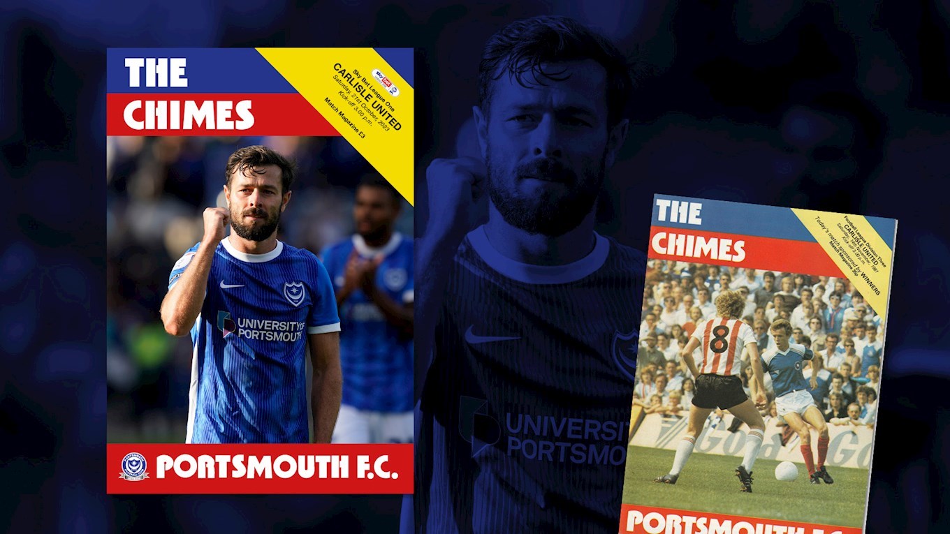 Pompey v Carlisle United programme