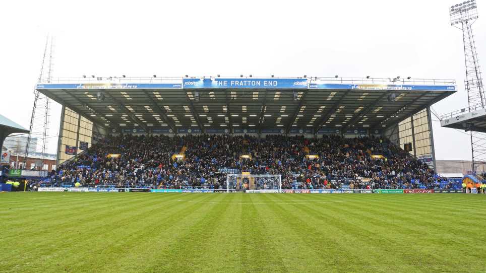 View of the Fratton End at Fratton Park